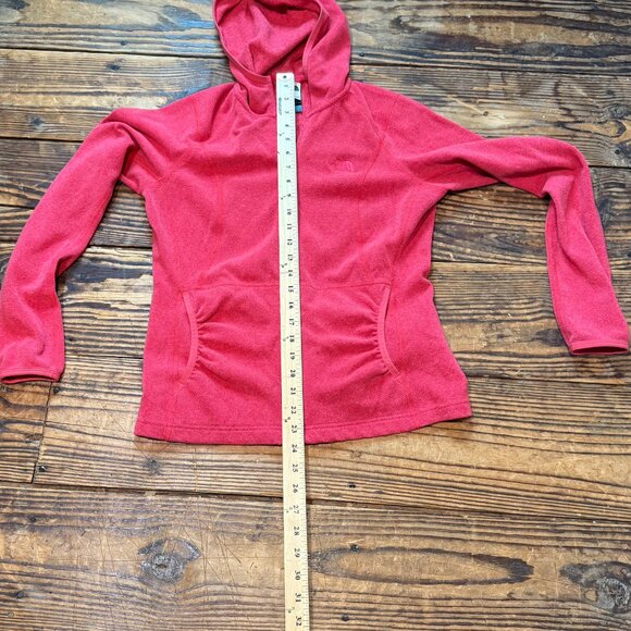 The North Face Women Medium Polartec Classic Full Zip Hoodie Lightweight Jacket - Picture 7 of 9